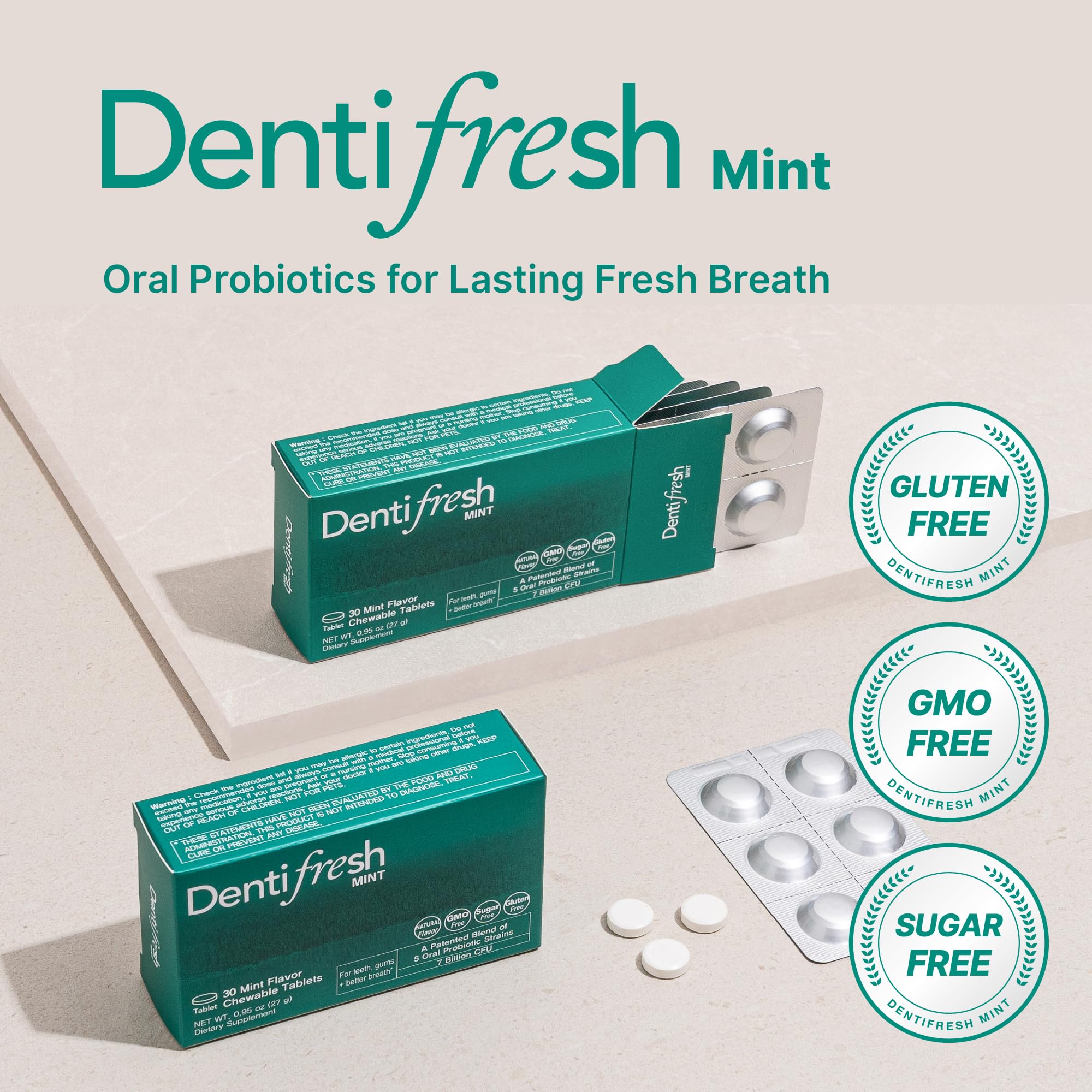Amazon.com : K-Nutra Dentifresh Mint Xylitol Tabs – Oral